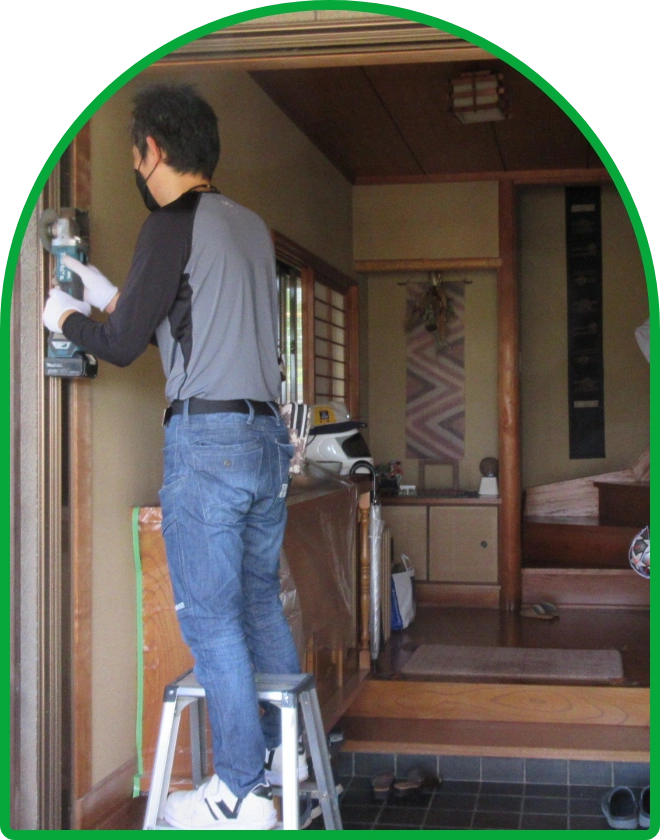 施工中の画像①